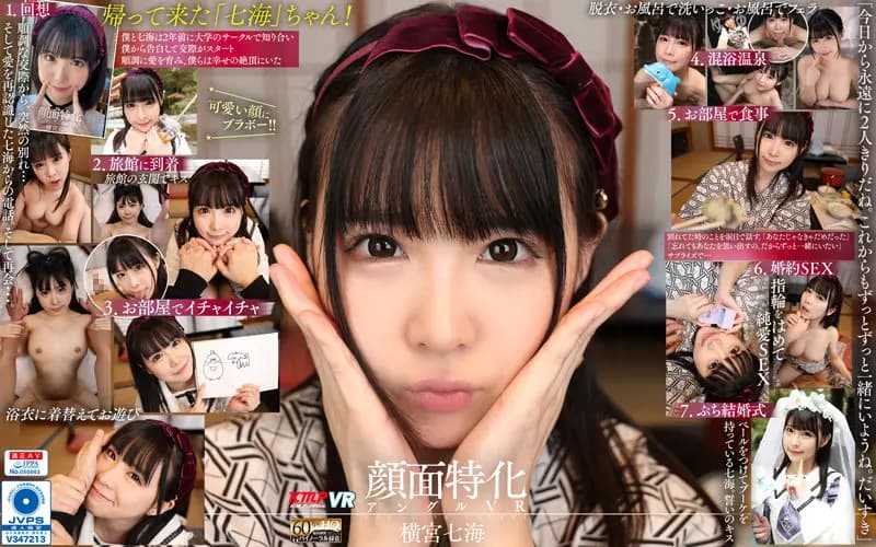 VR Face Special Angle: Will You Marry Nanami? A Reverse Proposal on a Hot Spring Trip - Nanami Yokomiya cover art