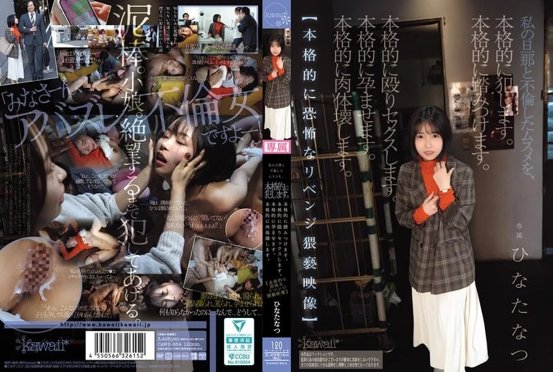 I seriously violated my daughter who had an affair with my husband. I seriously trampled her. I seriously beat her and had sex with her. I seriously impregnated her. I seriously destroyed her body. [A seriously terrifying and obscene revenge video] Hinata Natsu cover art